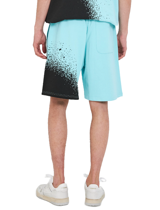 Chic Light Blue Bermuda Cotton Shorts