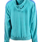 Light Blue Cotton Terry Hooded Sweatshirt