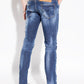 Cool Guy Distressed Tapered Jeans