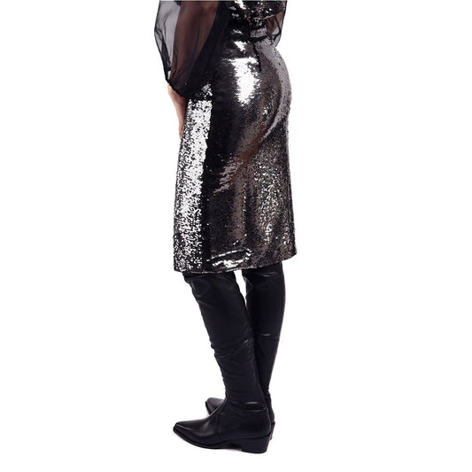 Sequin Embellished Pencil Skirt – Dazzle with Elegance