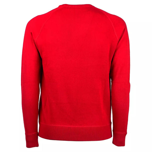 Elegant Crew-Neck Wool Blend Sweater