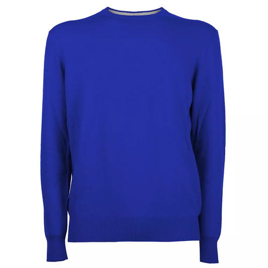 Elegant Men's Wool-Cashmere Blend Sweater