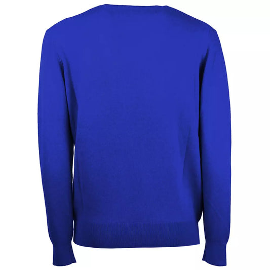 Elegant Men's Wool-Cashmere Blend Sweater