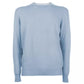 Elegant Men's Crewneck Wool-Cashmere Sweater