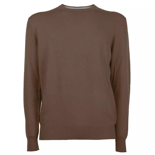 Italian Wool-Cashmere Men's Crewneck Sweater