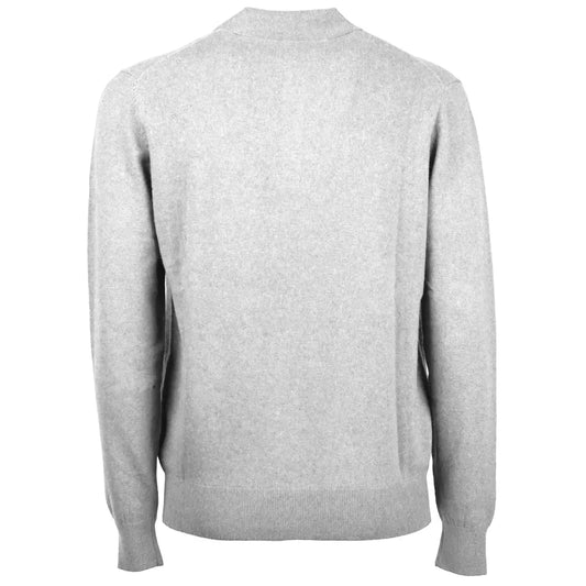 Elegant Wool-Cashmere Polo Sweater