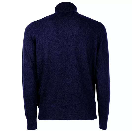 Italian Wool-Cashmere Blend Turtleneck Sweater