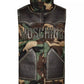 Army Chic Rhinestone Embellished Vest