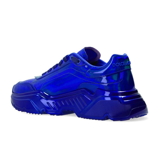 Blue Leather Di Calfskin Sneaker