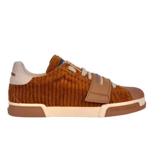 Brown Leather Di Calfskin Sneaker