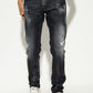 Sleek Slim Fit Black Denim Jeans