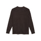 Elegant Crew-Neck Sweater in Brown Blend