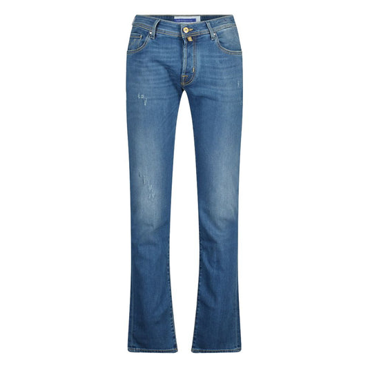 Elevated Casual Slim Fit Faded Jeans