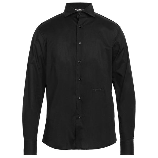 Black Cotton Shirt
