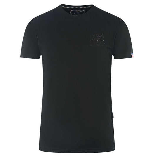 Elegant Cotton Tee with Iconic Detailing