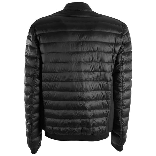 Sleek Quilted Nylon Men's Jacket