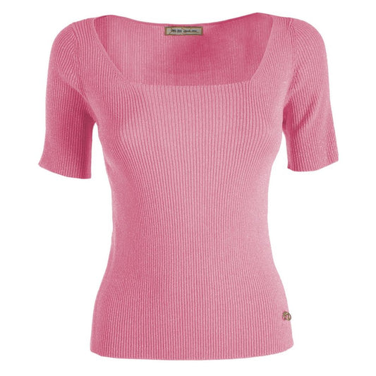 Pink Viscose Sweater