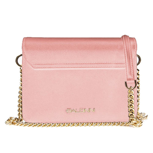 Pink Leather Di Calfskin Handbag
