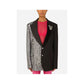 Elegant Virgin Wool & Cotton Silk-Detailed Jacket