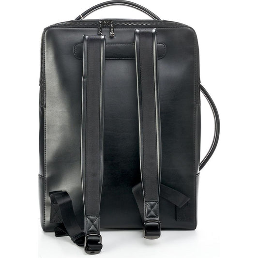 Black Leather Di Calfskin Backpack