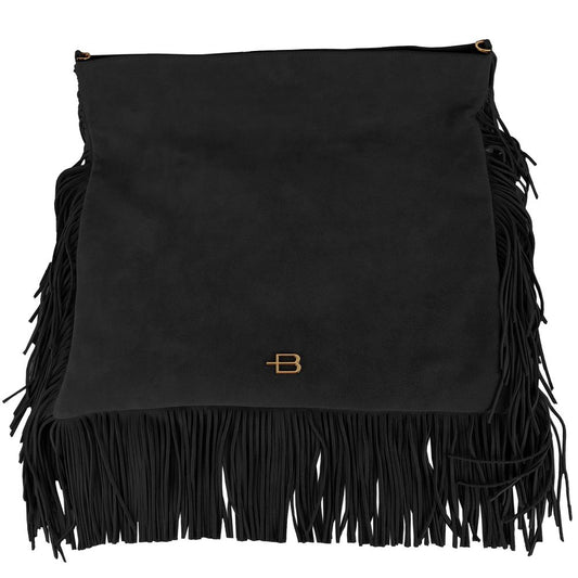 Black Leather Di Calfskin Crossbody Bag