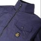 Sleek Nylon Men's Zip Jacket – Side & Breast Pockets
