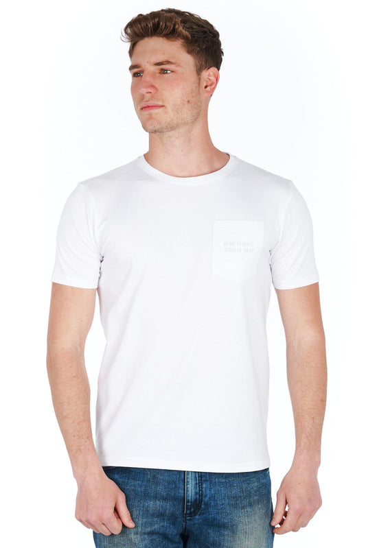 Slim Fit Logo Jersey T-Shirt - Crisp White