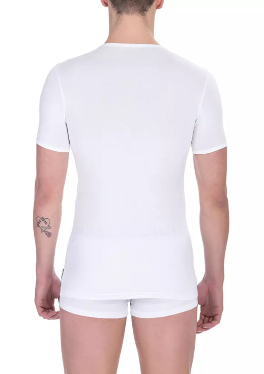 V-Neck Cotton Blend Men's T-Shirt – Timeless Style