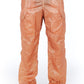 Orange Garment-Dyed Technical Trousers