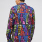 Eccentric Chic Multicolor Long Sleeve Shirt