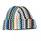 Geometric Fantasy Multicolor Wool Blend Hat