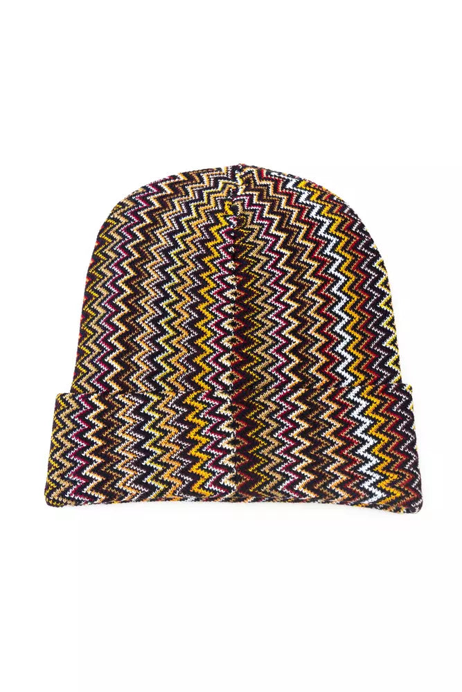 Geometric Fantasy Wool-Blend Hat