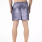Chic Blue Printed Beach Shorts