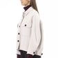Elegant White Wool Blazer Jacket