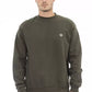 Emerald Crew Neck Fleece Sweater