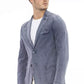 Sleek Fabric Jacket with Button Closure