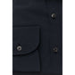 Slim Fit French Collar Shirt in Blue
