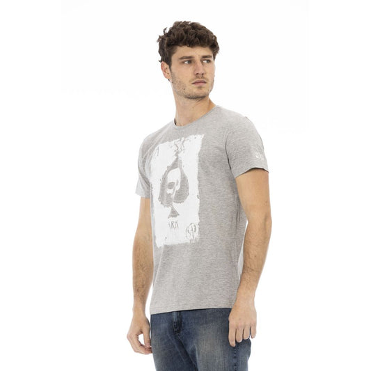Elevate Casual Chic with Sleek Gray Tee