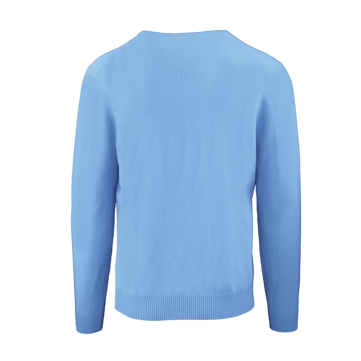 Ice Blue Cashmere Roundneck Sweater