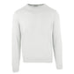 Elegant Gray Wool-Cashmere Sweater