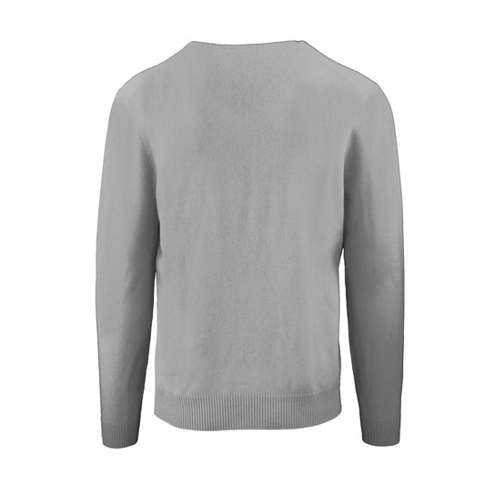 Chic Smoke Gray Cashmere Sweater