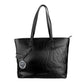 Black Polyethylene Shoulder Bag