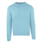 Sky Blue Luxe Cashmere-Wool Blend Sweater