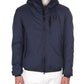 Sleek Nylon Hooded Jacket with Eco-Fur Detail