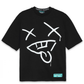 Black Cotton Tops & T-Shirt
