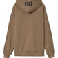 Chic Embroidered Cotton Hooded Sweatshirt