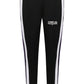 Sleek Stretch Track Trousers with Side Stripes