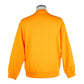 Orange Cotton Crewneck Logo Sweatshirt
