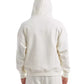 Elevated Casual White Hooded Sweatshirt with Logo
