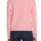 Pink Cotton Women Sweater